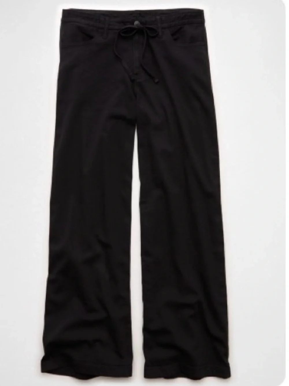 AE 🦅 Dreamy Drape Stretch Low Rise Wide-Leg Pant - Picture 1 of 7